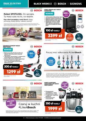 Max Elektro - gazetka promocyjna Gazetka Black weeks od wtorku 18.11 do poniedziałku 01.12 - strona 12