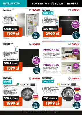 Max Elektro - gazetka promocyjna Gazetka Black weeks od wtorku 18.11 do poniedziałku 01.12 - strona 14