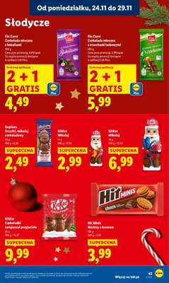 Lidl - gazetka promocyjna Oferta od poniedziałku od poniedziałku 24.11 do środy 26.11 - strona 43
