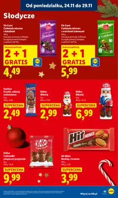 Lidl - gazetka promocyjna Oferta od poniedziałku od poniedziałku 24.11 do środy 26.11 - strona 43