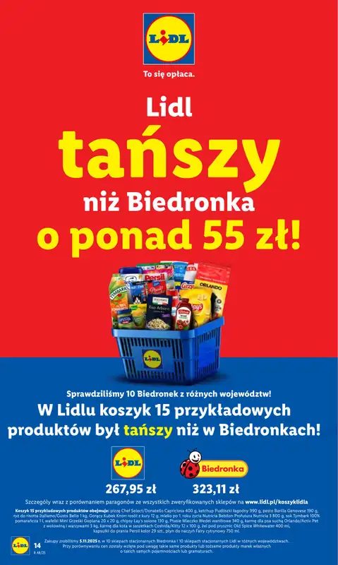 Lidl - gazetka promocyjna Oferta od poniedziałku od poniedziałku 24.11 do środy 26.11 - strona 14