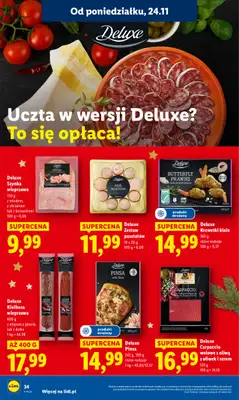 Lidl - gazetka promocyjna Oferta od poniedziałku od poniedziałku 24.11 do środy 26.11 - strona 34