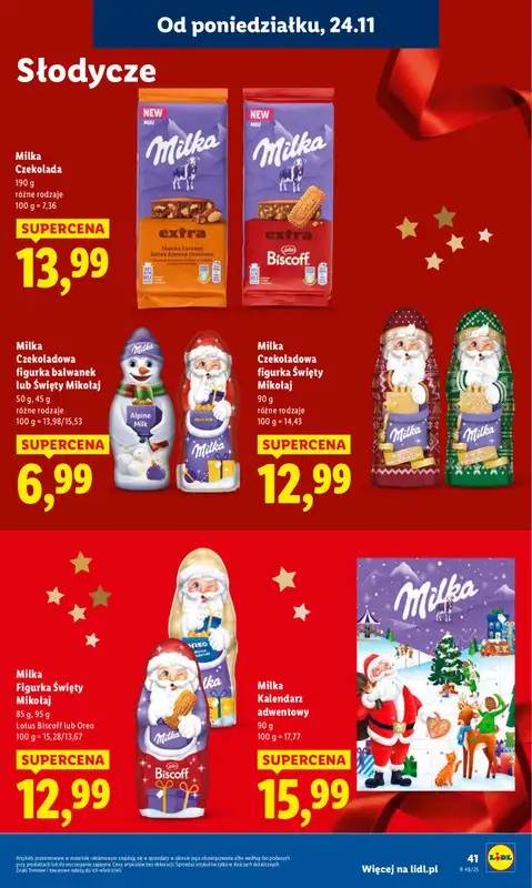 Lidl - gazetka promocyjna Oferta od poniedziałku od poniedziałku 24.11 do środy 26.11 - strona 41