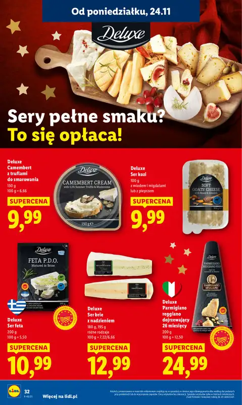 Lidl - gazetka promocyjna Oferta od poniedziałku od poniedziałku 24.11 do środy 26.11 - strona 32
