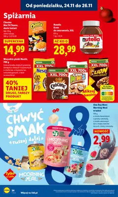 Lidl - gazetka promocyjna Oferta od poniedziałku od poniedziałku 24.11 do środy 26.11 - strona 54