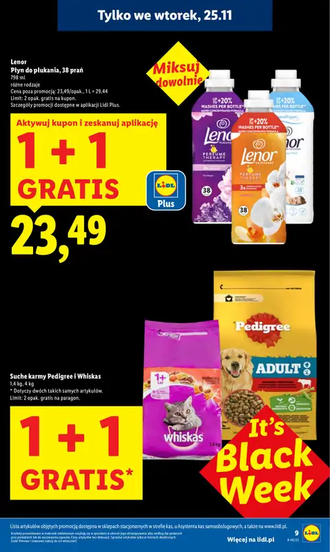 Lidl - gazetka promocyjna Oferta od poniedziałku od poniedziałku 24.11 do środy 26.11 - strona 9