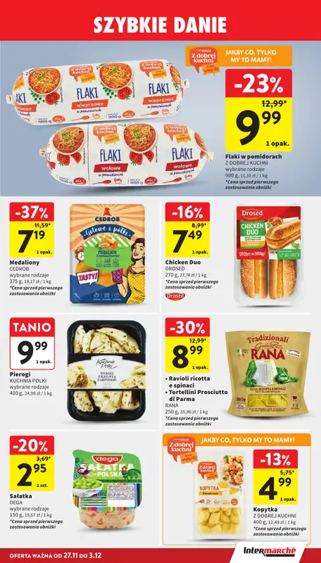 Intermarche - gazetka promocyjna Gazetka od czwartku 27.11 do środy 03.12 - strona 40