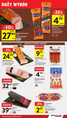 Intermarche - gazetka promocyjna Gazetka od czwartku 27.11 do środy 03.12 - strona 38