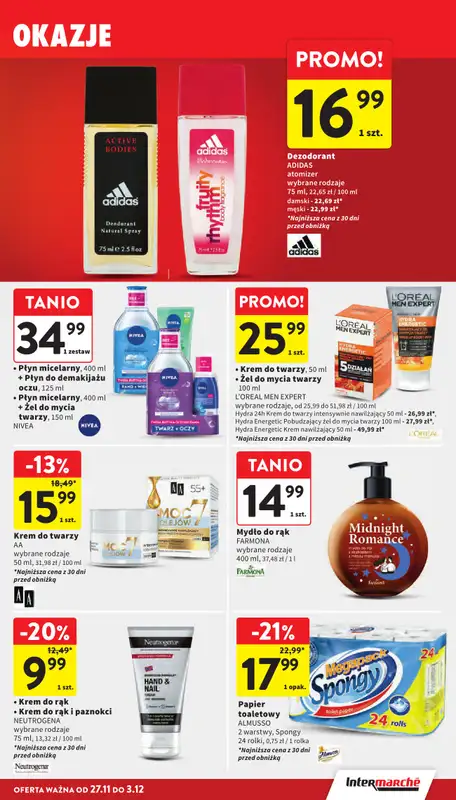 Intermarche - gazetka promocyjna Gazetka od czwartku 27.11 do środy 03.12 - strona 56