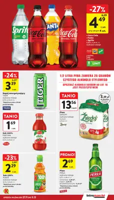 Intermarche - gazetka promocyjna Gazetka od czwartku 27.11 do środy 03.12 - strona 54