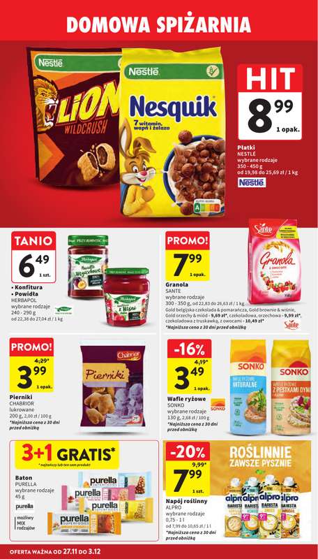 Intermarche - gazetka promocyjna Gazetka od czwartku 27.11 do środy 03.12 - strona 47