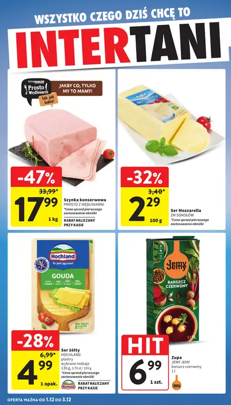 Intermarche - gazetka promocyjna Gazetka od czwartku 27.11 do środy 03.12 - strona 57