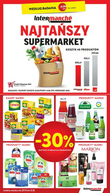 Intermarche - gazetka promocyjna Gazetka od czwartku 27.11 do środy 03.12 - strona 10