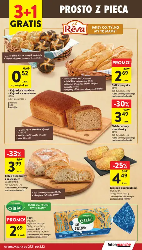 Intermarche - gazetka promocyjna Gazetka od czwartku 27.11 do środy 03.12 - strona 34