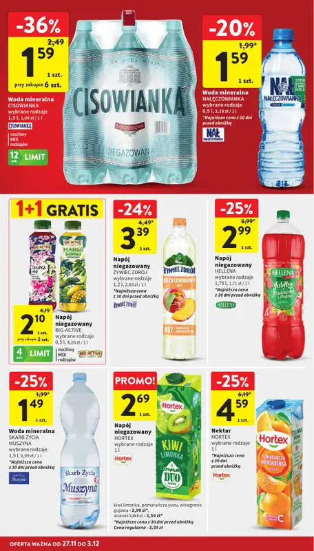 Intermarche - gazetka promocyjna Gazetka od czwartku 27.11 do środy 03.12 - strona 53