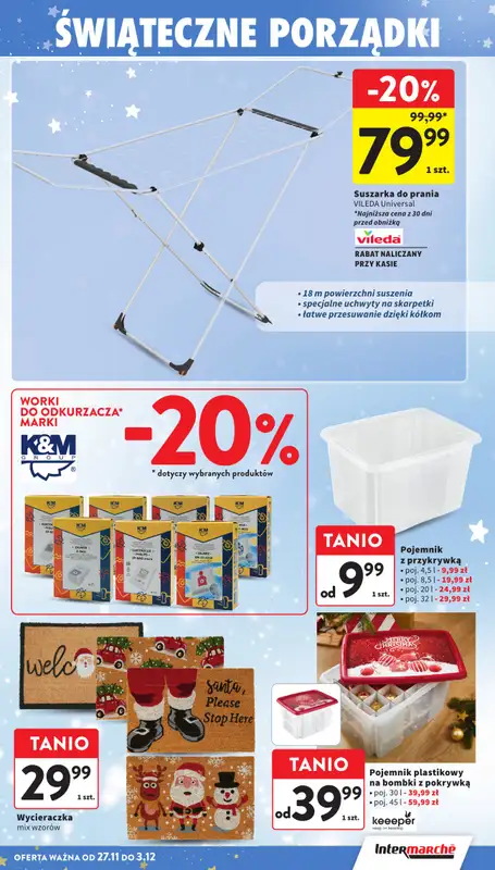 Intermarche - gazetka promocyjna Gazetka od czwartku 27.11 do środy 03.12 - strona 22