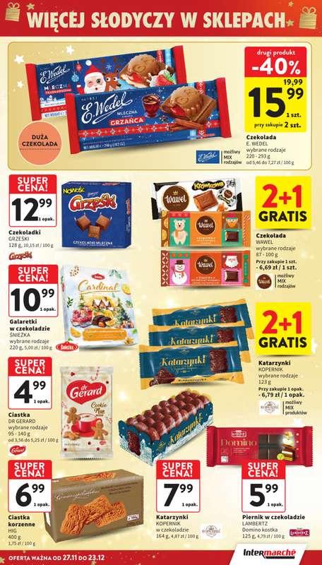 Intermarche - gazetka promocyjna Gazetka od czwartku 27.11 do środy 03.12 - strona 14
