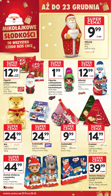 Intermarche - gazetka promocyjna Gazetka od czwartku 27.11 do środy 03.12 - strona 13