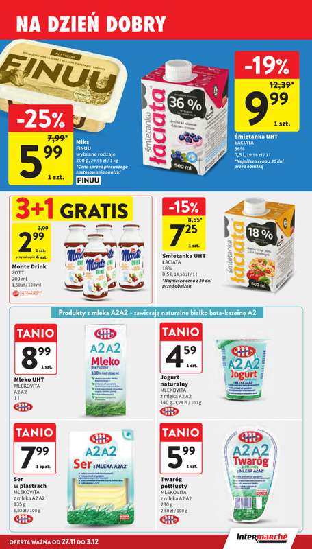 Intermarche - gazetka promocyjna Gazetka od czwartku 27.11 do środy 03.12 - strona 44
