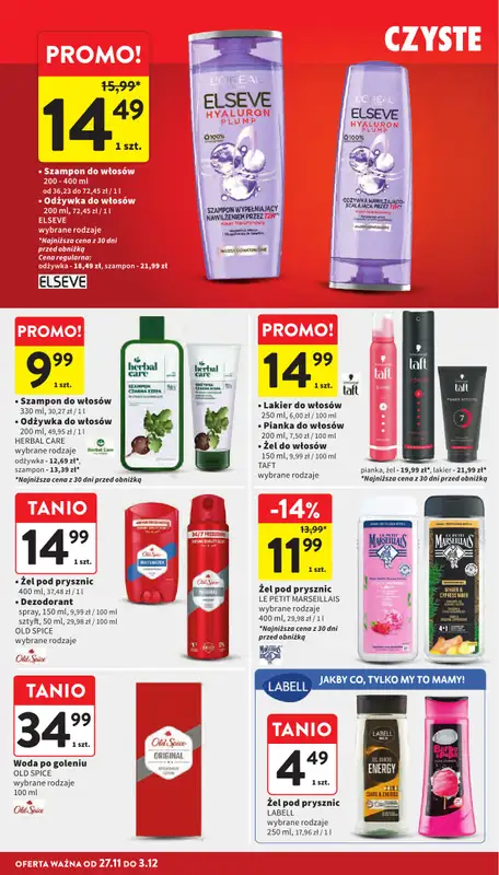 Intermarche - gazetka promocyjna Gazetka od czwartku 27.11 do środy 03.12 - strona 55