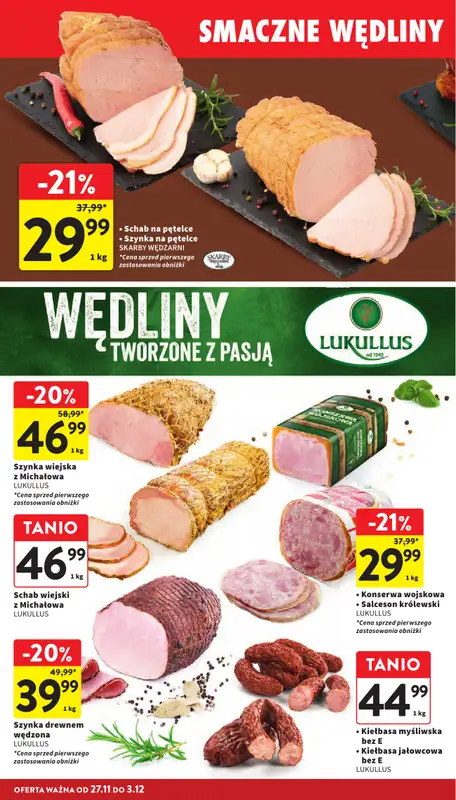 Intermarche - gazetka promocyjna Gazetka od czwartku 27.11 do środy 03.12 - strona 37