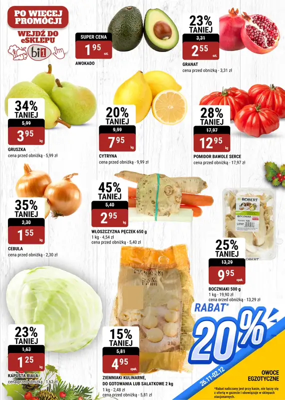 bi1 - gazetka promocyjna Gazetka Bielsko-Biała I Dobre ceny. Dobry wybór od środy 26.11 do wtorku 02.12 - strona 5