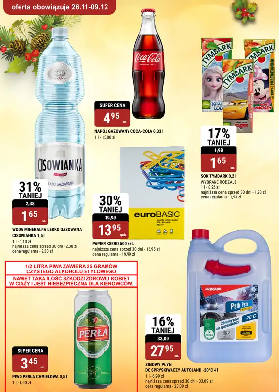 bi1 - gazetka promocyjna Gazetka Czeladź I Dobre ceny. Dobry wybór od środy 26.11 do wtorku 02.12 - strona 16