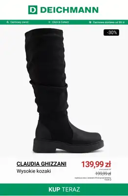 Deichmann - gazetka promocyjna Do -30% na kozaki od wtorku 25.11 do poniedziałku 01.12 - strona 4