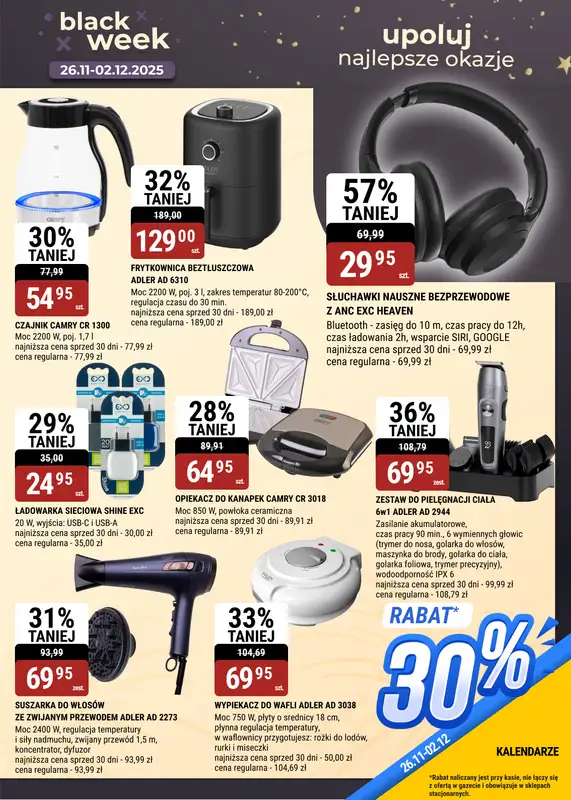bi1 - gazetka promocyjna Gazetka Ełk I Dobre ceny. Dobry wybór od środy 26.11 do wtorku 02.12 - strona 23