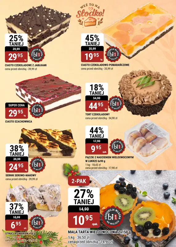 bi1 - gazetka promocyjna Gazetka Ełk I Dobre ceny. Dobry wybór od środy 26.11 do wtorku 02.12 - strona 7