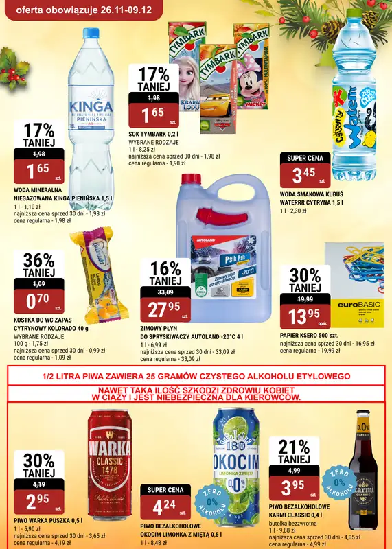 bi1 - gazetka promocyjna Gazetka Ełk I Dobre ceny. Dobry wybór od środy 26.11 do wtorku 02.12 - strona 16
