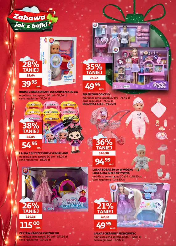 Auchan - gazetka promocyjna Gazetka Racibórz I Święta zaczynają się tutaj od środy 26.11 do wtorku 09.12 - strona 6