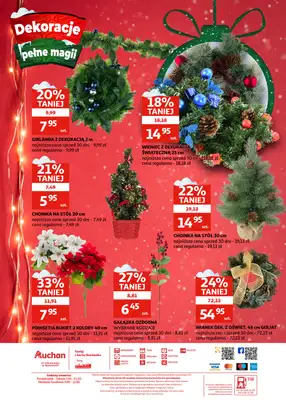 Auchan - gazetka promocyjna Gazetka Racibórz I Święta zaczynają się tutaj od środy 26.11 do wtorku 09.12 - strona 30
