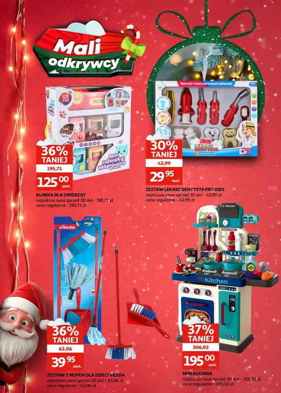 Auchan - gazetka promocyjna Gazetka Racibórz I Święta zaczynają się tutaj od środy 26.11 do wtorku 09.12 - strona 4