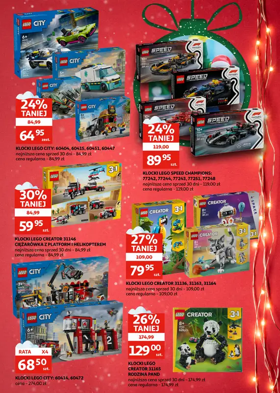 Auchan - gazetka promocyjna Gazetka Zielona Góra I Święta zaczynają się tutaj od środy 26.11 do wtorku 09.12 - strona 15