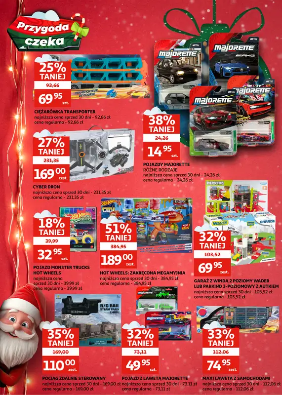 Auchan - gazetka promocyjna Gazetka Zielona Góra I Święta zaczynają się tutaj od środy 26.11 do wtorku 09.12 - strona 8