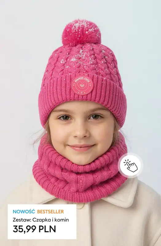 Sinsay - gazetka promocyjna Zimowe akcesoria dla całej rodziny! od wtorku 25.11 do poniedziałku 01.12 - strona 18