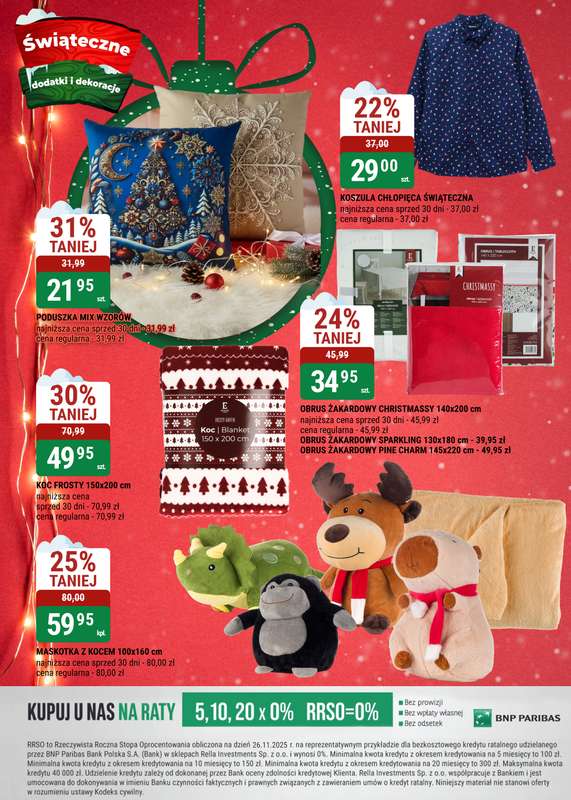 bi1 - gazetka promocyjna Święta zaczynają się tutaj od środy 26.11 do wtorku 09.12 - strona 22
