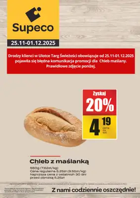 Supeco - gazetka promocyjna Targ świeżości od wtorku 25.11 do poniedziałku 01.12 - strona 3