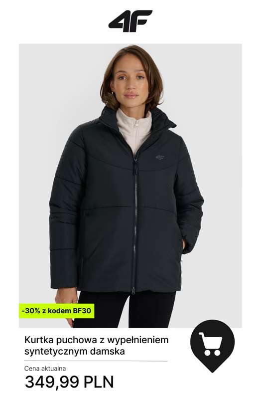 4F - gazetka promocyjna -30% przy zakupach od 300 zł od wtorku 25.11  - strona 6