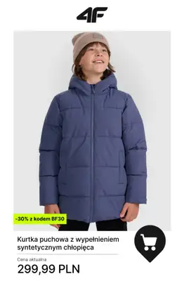 4F - gazetka promocyjna -30% przy zakupach od 300 zł od wtorku 25.11  - strona 10