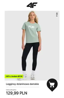 4F - gazetka promocyjna -30% przy zakupach od 300 zł od wtorku 25.11  - strona 3