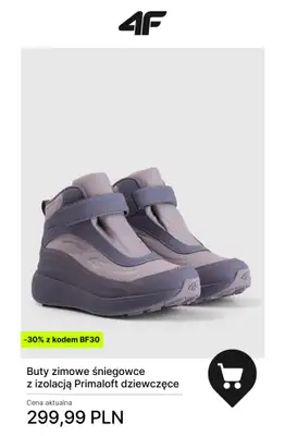4F - gazetka promocyjna -30% przy zakupach od 300 zł od wtorku 25.11  - strona 12