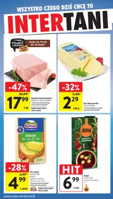 Intermarche - gazetka promocyjna Intertani start tygodnia od poniedziałku 01.12 do środy 03.12 - strona 2