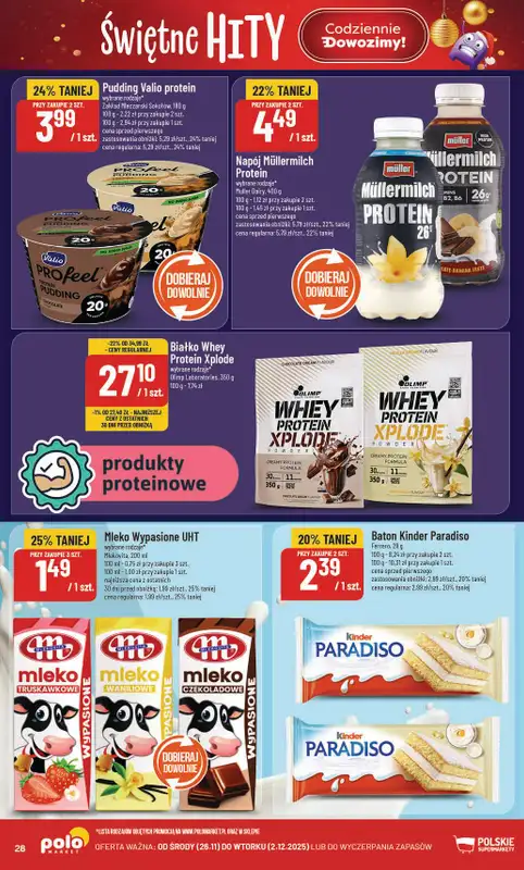 POLOmarket - gazetka promocyjna Gazetka od środy 26.11 do wtorku 02.12 - strona 28