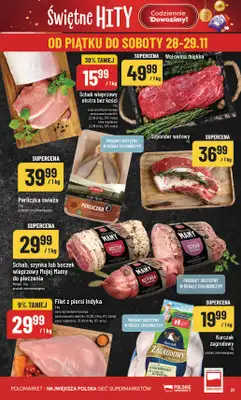 POLOmarket - gazetka promocyjna Gazetka od środy 26.11 do wtorku 02.12 - strona 21