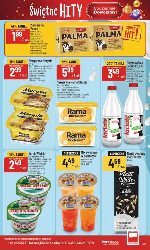 POLOmarket - gazetka promocyjna Gazetka od środy 26.11 do wtorku 02.12 - strona 27