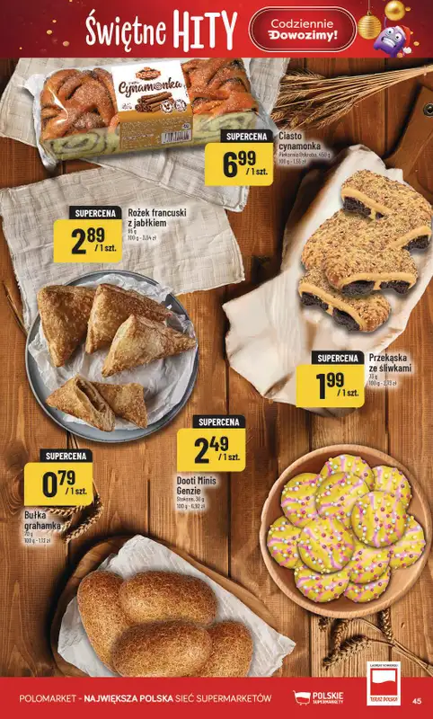 POLOmarket - gazetka promocyjna Gazetka od środy 26.11 do wtorku 02.12 - strona 45