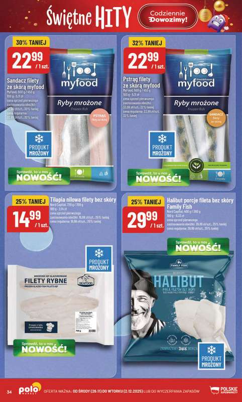 POLOmarket - gazetka promocyjna Gazetka od środy 26.11 do wtorku 02.12 - strona 34