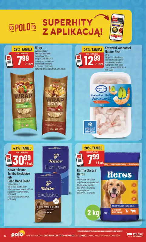 POLOmarket - gazetka promocyjna Gazetka od środy 26.11 do wtorku 02.12 - strona 8